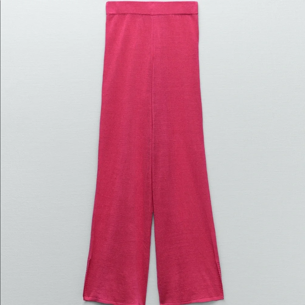 ZARA LINEN KNIT PANTS‎